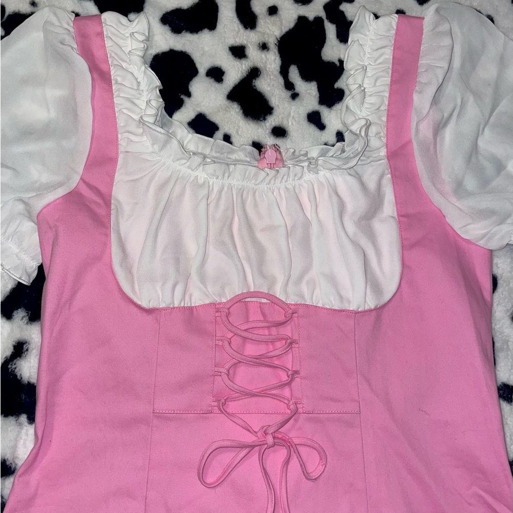 *SOLD OUT* Hay Fever Underbust Mini Dress - Picture 4 of 6